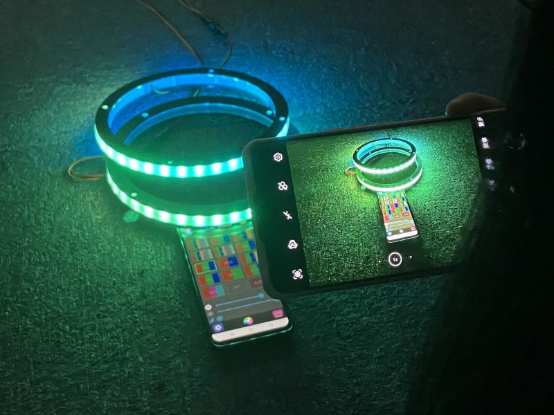 RGB Multi Color Speakers Ring Lights