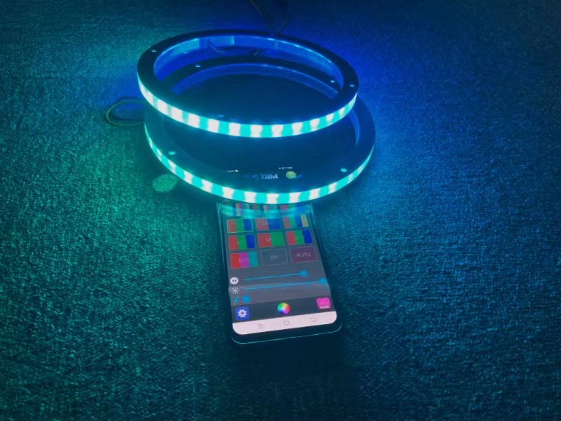 RGB Multi Color Speakers Ring Lights