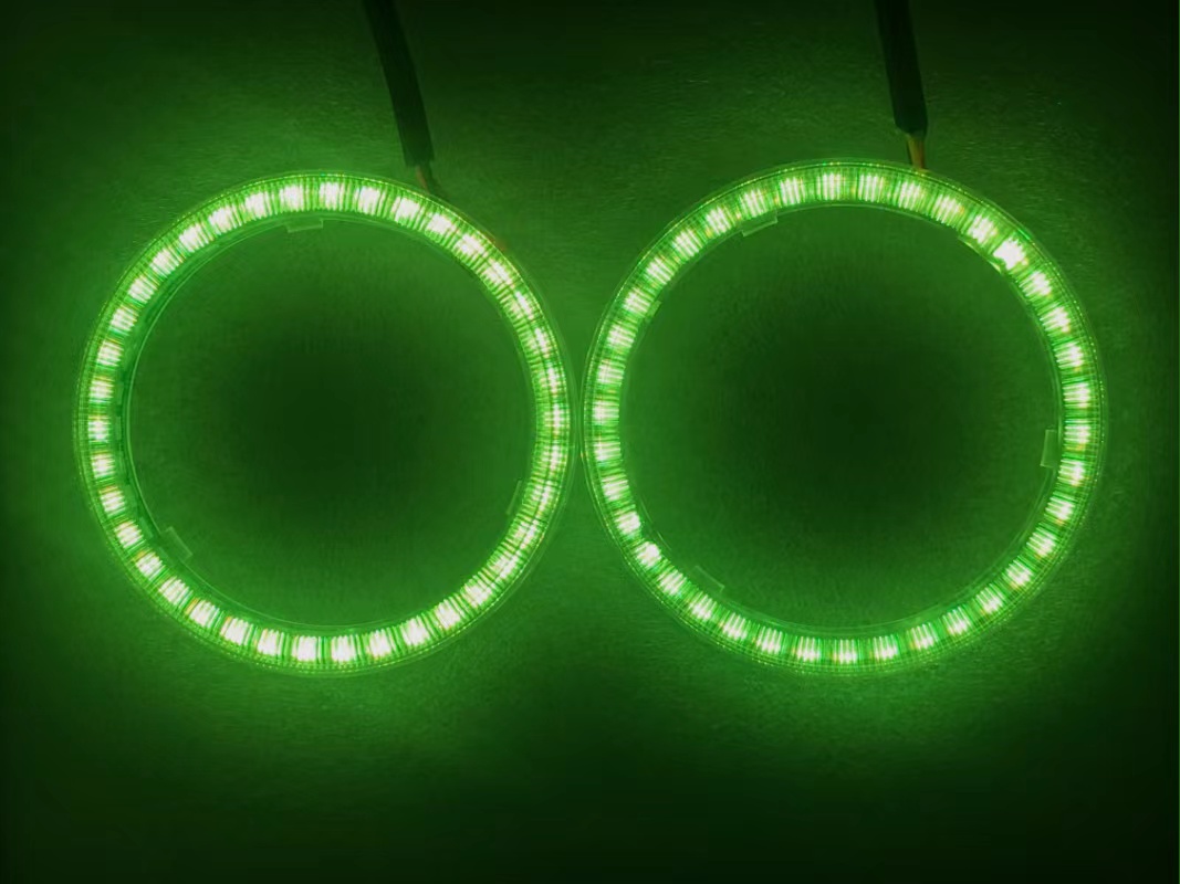  Halo Ring Lights With Bluetooth 2pcs 110mm Headlights