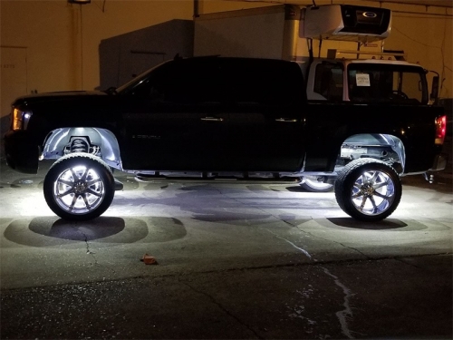 17.5white wheel lights