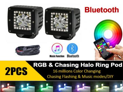 RGB Chasing LED Work Lights