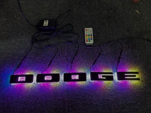 RGB Shifting LED Logo Lights for DODGE